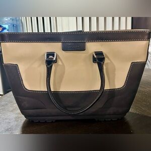 MICHAEL Michael Kors Black and Cream Handbag
